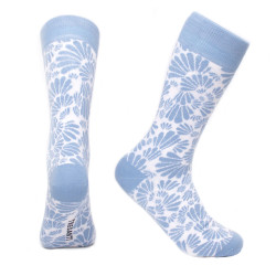 Tresanti Capriano | socks with botanical lines | lilac