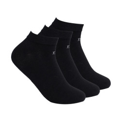 Tresanti Zach | bamboo ankle sock 3-pack | black