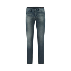 Purewhite Jeans the jone grey w24 blauw