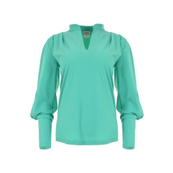 Maicazz Travel blouse dieke sp24.t60.710 dusty aqua