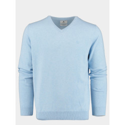 Bos Bright Blue Pullover vince v-neck pullover flat kn 24105vi01bo/210 light blue