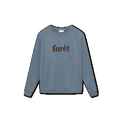 Foret Forét spruce sweatshirt f009 vintage blue