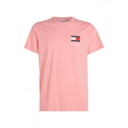 Tommy Hilfiger Dm0dm18263 flag tee tic tickled pink t-shirt crew neck je