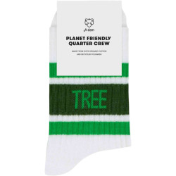 A-dam Quarter socks green treehugger