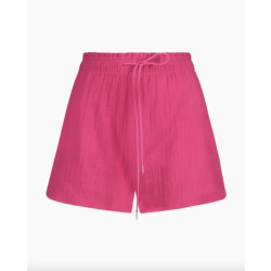 Another Label Indigo shorts hot pink -