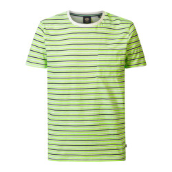 Petrol Industries Heren shirt m-1040-tsr698 6099 green gecko