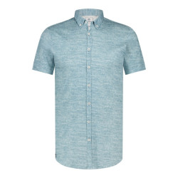 Blue Industry Button-down overhemd korte mouw