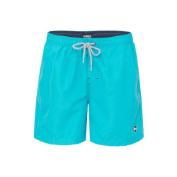 Happy Shorts Heren zwemshort effen mintblauw