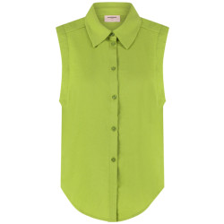 Freebird Babs blouse bright green