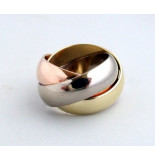 Christian Tricolor ring