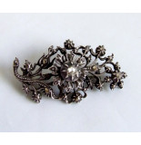 Christian Antieke broche met roosdiamant