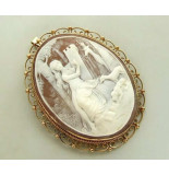 Christian Antieke broche camee
