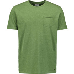 No Excess T-shirt korte mouw ronde hals multi coloured green