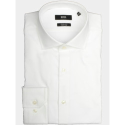 Hugo Boss Overhemd extra lange mouw wit overhemd gordon regular wit 50415619/100