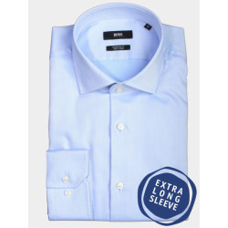 Hugo Boss Overhemd extra lange mouw blauw gordon 10219196 01 50415619/450