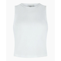 Another Label Abelia top white -