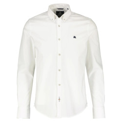 Lerros Heren overhemd 23811201 100 white
