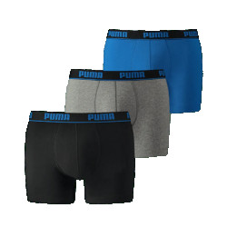 Puma Basic boxer 3-pack blue/ black