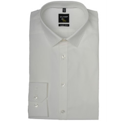Olymp Business hemd lange mouw overhemd extra slim fit crème 046664/20