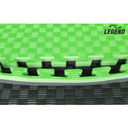 Legend Sports Puzzelmat |100 x 100 x 2 cm | groen / zwart