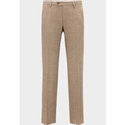 Club of Gents Pantalon mix & match beige pantalon in beige met ruit 15.004s3-230053 cg paco/22