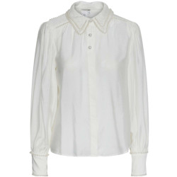 Y.A.S Yaseline ls shirt s. show star white
