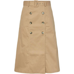 Y.A.S Yastrench hw midi skirt s. ginger root