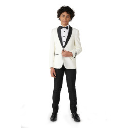 OppoSuits Teen boys pearly white beige