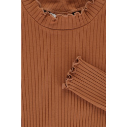 Looxs Revolution T-shirt turtle cashew voor meisjes in de kleur