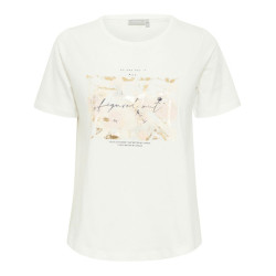 Fransa T-shirt 20613930 blanc de blanc