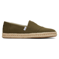 Toms Alp rope 2.0 10019899 olive recycled cotton slubby woven