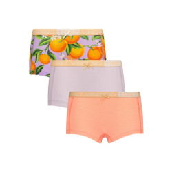 Vingino Meiden ondergoed 3-pack boxers orange wave