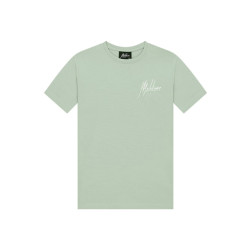 Malelions Jongens t-shirt split aqua grey