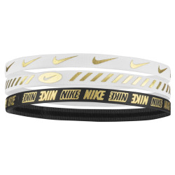 Nike W headbands 3.0 3 pk metallic