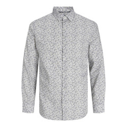 Jack & Jones Jprblanordic print shirt ls sn ecru dessin