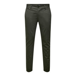 Only & Sons Onsmark tap herringbone 2911 pant n olijf