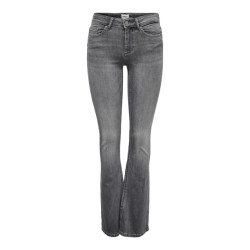 Only Onlblush life mid flared tai0918 grey denim