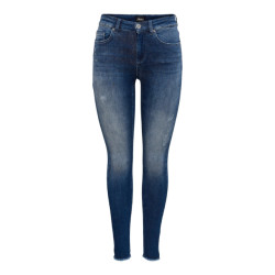 Only Onlblush life mid skinny rea811 blue denim