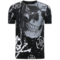Enos Skull rhinestone t-shirt