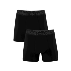 Muchachomalo Heren 2-pack bamboo boxershorts effen
