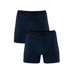 Muchachomalo Heren 2-pack bamboo boxershorts effen