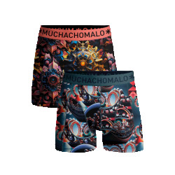 Muchachomalo Heren 2-pack boxershorts nostalgic