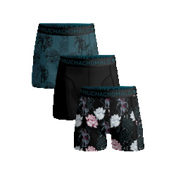 Muchachomalo Jongens 3-pack boxershorts print/effen