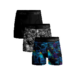 Muchachomalo Jongens 3-pack boxershorts print/effen