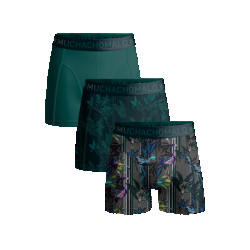 Muchachomalo Heren 3-pack boxershorts print/effen