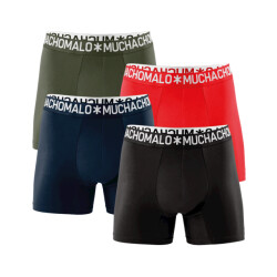 Muchachomalo Heren 4-pack boxershorts effen