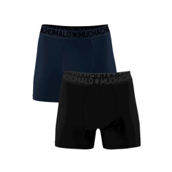 Muchachomalo Heren 2-pack bamboo boxershorts effen
