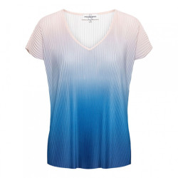 &Co Woman &co women top jade plisse cobalt