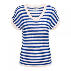 &Co Woman &co women top bonita cobalt