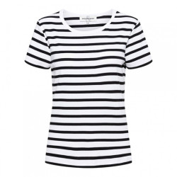 &Co Woman &co women t-shirt savi stripe black multi